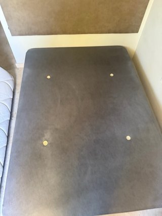 Base tapizada cama doble 135x190