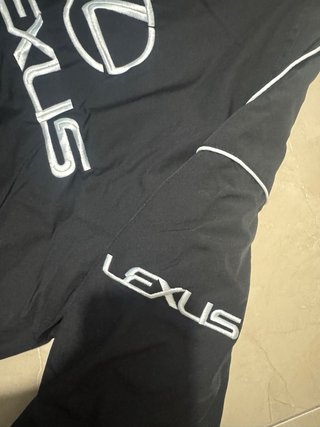 Chaqueta bomber Lexus Racing Negra F1