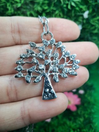 Collana Albero della Vita Argentato