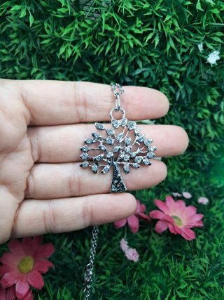 Collana Albero della Vita Argentato