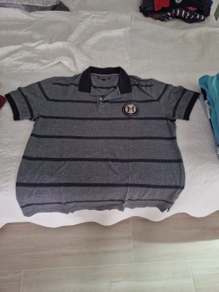 Polo Tommy Hilfiger Rayas