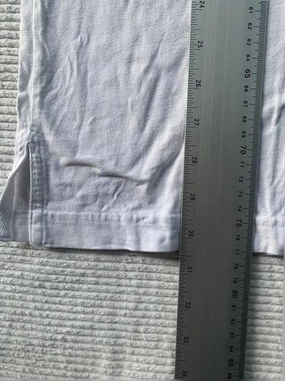 Polo Chaps Ralph Lauren vintage blanco logo escudo bordado talla M