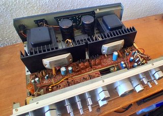 Amplificador Vintage Optonica SM-3636 Plata