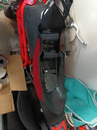 Kit guardabarros alto Voge 800 Rally