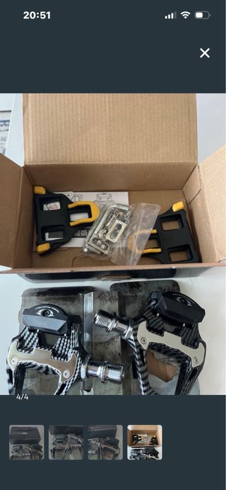 Pedales Carbono SPD SL