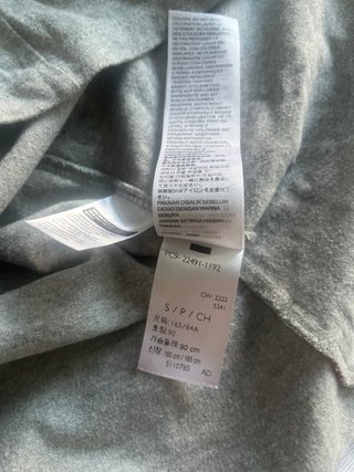 Camiseta Levi's Gris Logo Cuadros