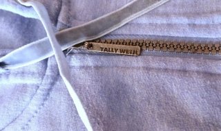 Felpa Tally Weijl azzurra stile Y2K taglia XS