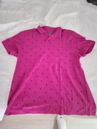 Polo rosa Primark flamencos