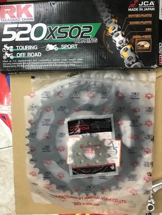 Kit Transmisión RK 520XSO2 JT Sprockets