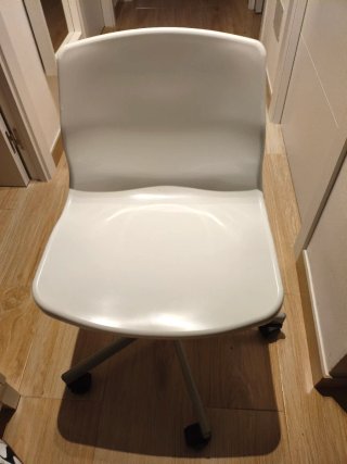 Silla de escritorio Ikea blanca