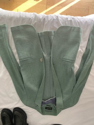 Blazer verde de verano