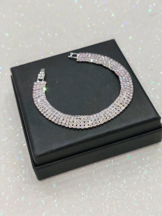 Bracciale donna con strass boreali