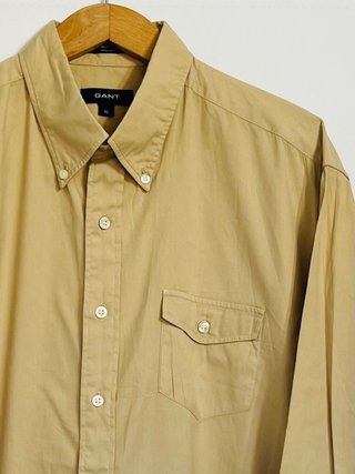GANT Camel Oxford Shirt XL Regular Fit