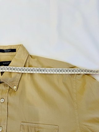 GANT Camel Oxford Shirt XL Regular Fit