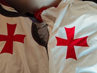 Traje Templario medieval