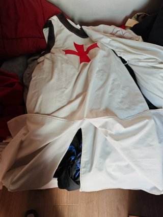Traje Templario medieval