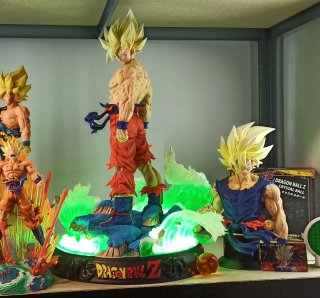 Goku SSJ Namek Resina 1/4 KD