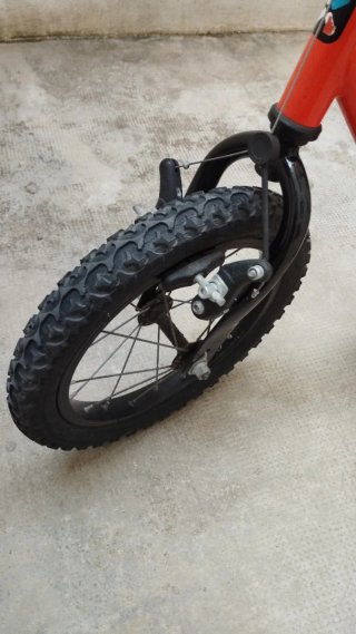 Bicicleta infantile Decathlon 14 pollici