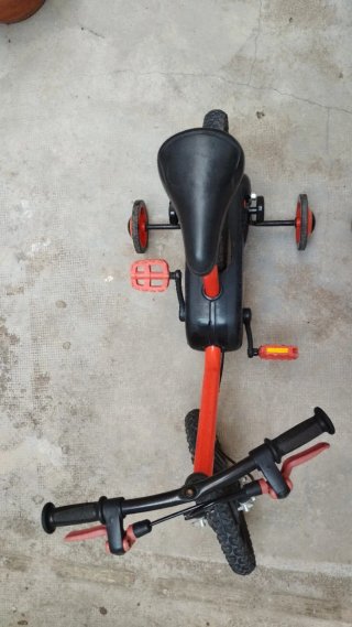 Bicicleta infantile Decathlon 14 pollici