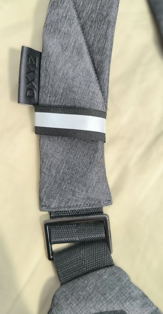 Bandolera antirrobo DXYZ gris