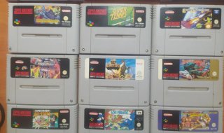 Lote 15 Juegos Super Nintendo SNES + Adaptado