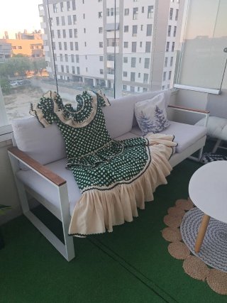 Vestido Rociero Verde Lunares