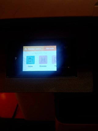 Impresora HP Blanca Multifunción