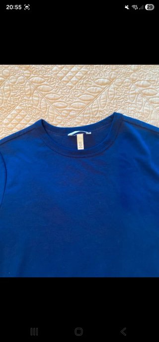 Blusa H&M Mujer Azul