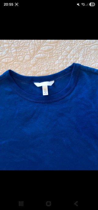 Blusa H&M Mujer Azul
