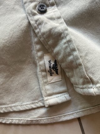 Camicia Wrangler Beige Vintage Taglia M