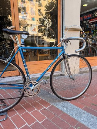 Bicicleta carretera vintage ORBEA azul