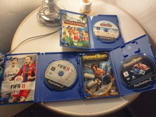 Lote 9 juegos ps2