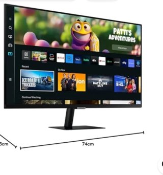 Monitor Smart Samsung 27 Beige
