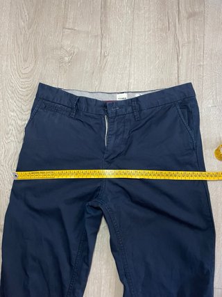 Pantalón chino hombre azul marino