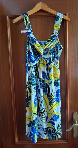 Vestido estampado floral
