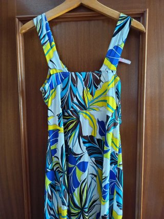 Vestido estampado floral