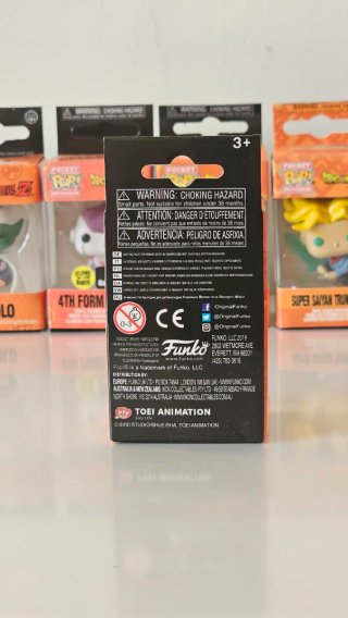 Pocket Pop! Vegeta Dragon Ball Z Llavero