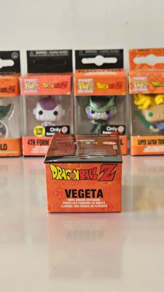 Pocket Pop! Vegeta Dragon Ball Z Llavero