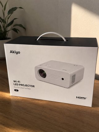 Proyector Akiyo O7 WiFi LED 1080p NUEVO A ESTRENAR
