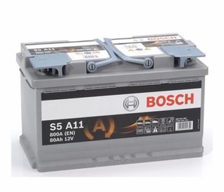 Bateria bosch 80 Ah star stop 800A nueva