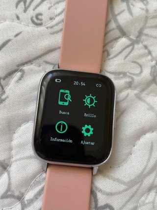 Reloj Inteligente P32E Rosa y Plateado