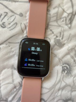 Reloj Inteligente P32E Rosa y Plateado