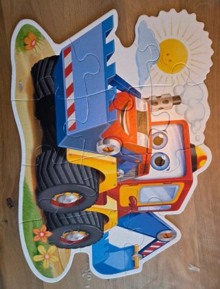 Puzzle Castorland Funny Digger 12 Piezas