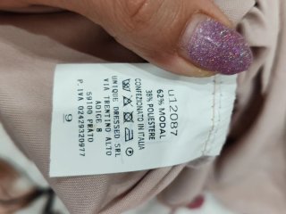 Elegante top per donna di colore rosa