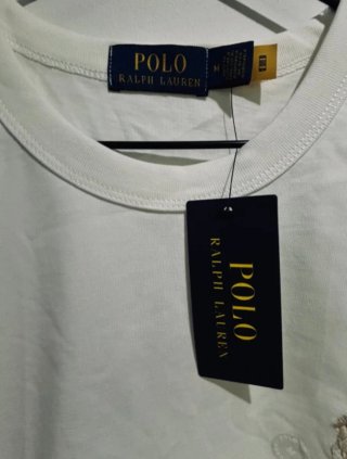 Camiseta Polo Ralph Lauren Blanca Talla M
