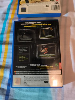 Lote 2 juegos completos PS2 pal españa
