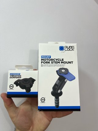 QUAD LOCK FORK STEM MOUNT Tija + Dampener