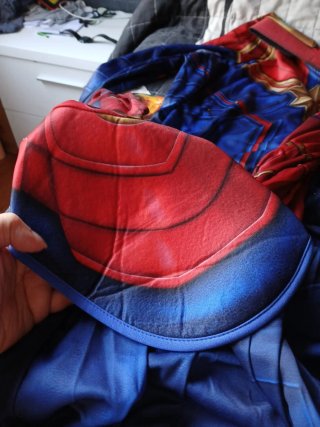 Disfraz Capitán Marvel Niña Talla 12-14