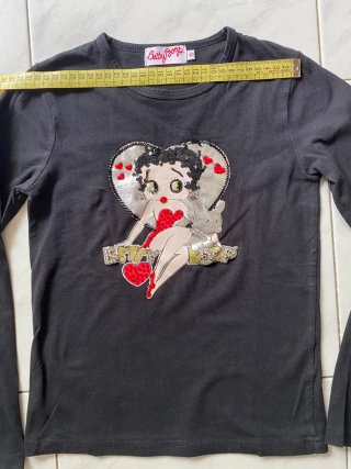 Maglia tg 10 anni bambina Betty Boop