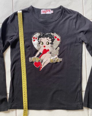 Maglia tg 10 anni bambina Betty Boop